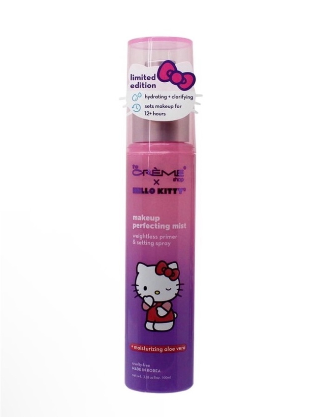 x Hello Kitty Makeup Perfecting Mist - Purple - Picture 2 of 2